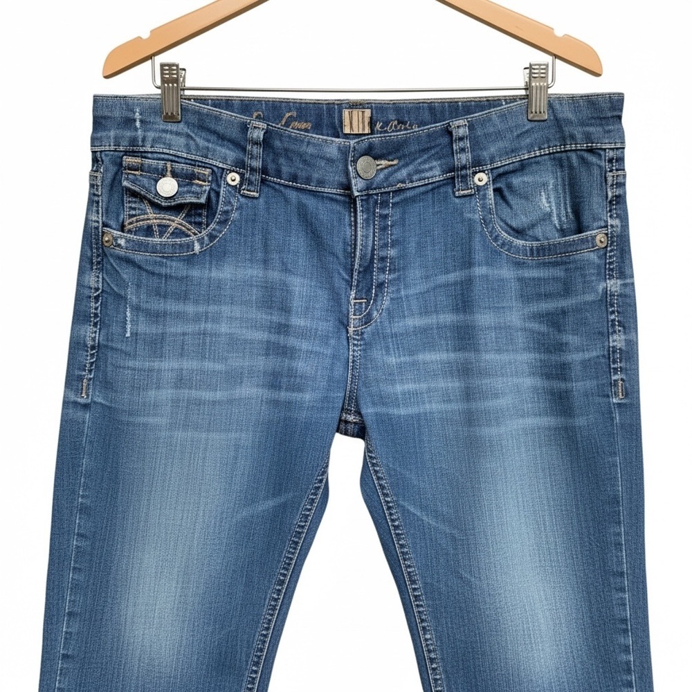 Kut from the Kloth So Low Women's Boot Cut Jeans - Classic Blue - Picture 5 of 13